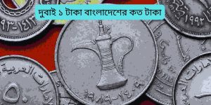 দুবাই ১ টাকা বাংলাদেশের কত টাকা